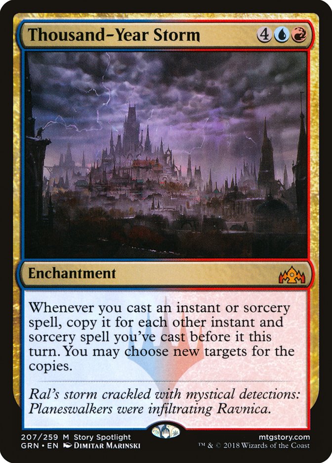 {R} Thousand-Year Storm [Guilds of Ravnica][GRN 207]