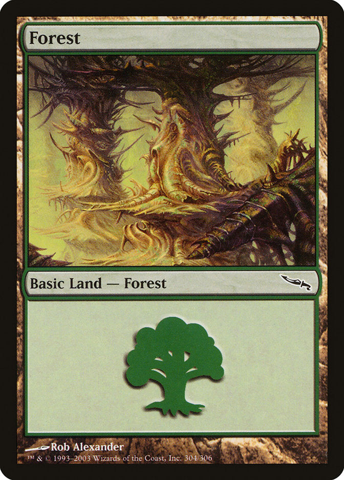 {B}[MRD 304] Forest (304) [Mirrodin]