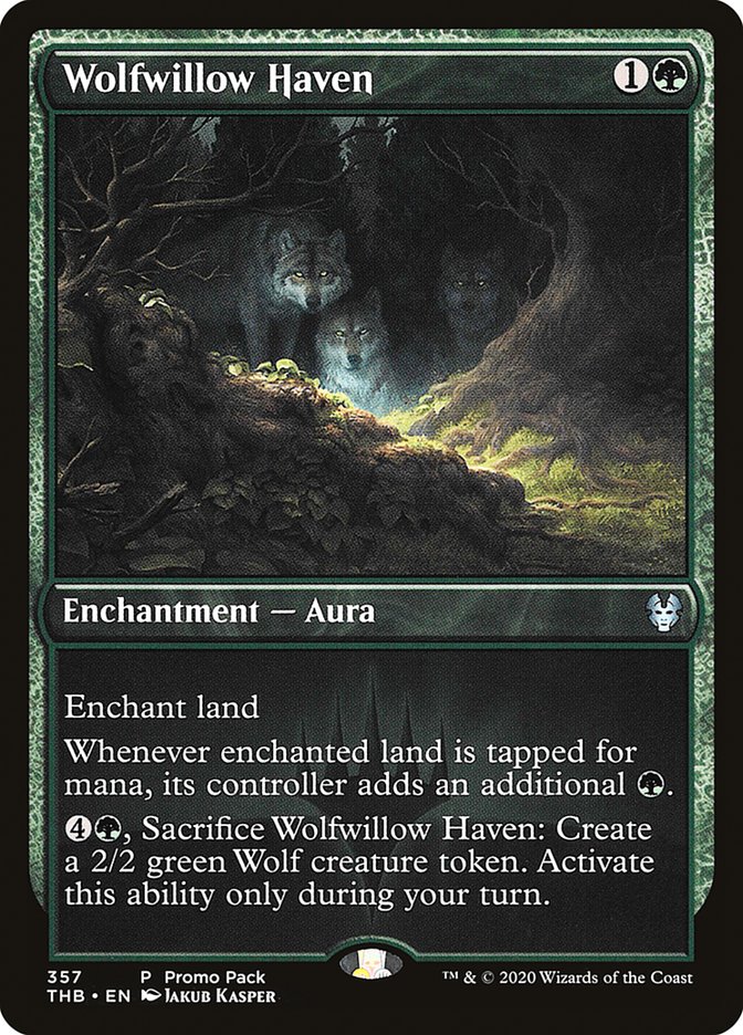 {C} Wolfwillow Haven (Promo Pack) [Theros Beyond Death Promos][PP THB 357]