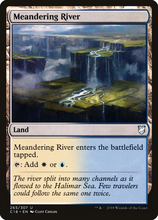 {C} Meandering River [Commander 2018][C18 265]
