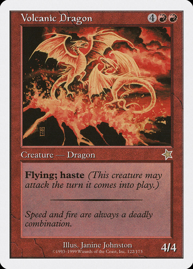 {R} Volcanic Dragon [Starter 1999][S99 122]