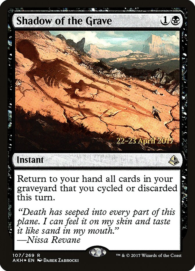 {R} Shadow of the Grave [Amonkhet Prerelease Promos][PR AKH 107]