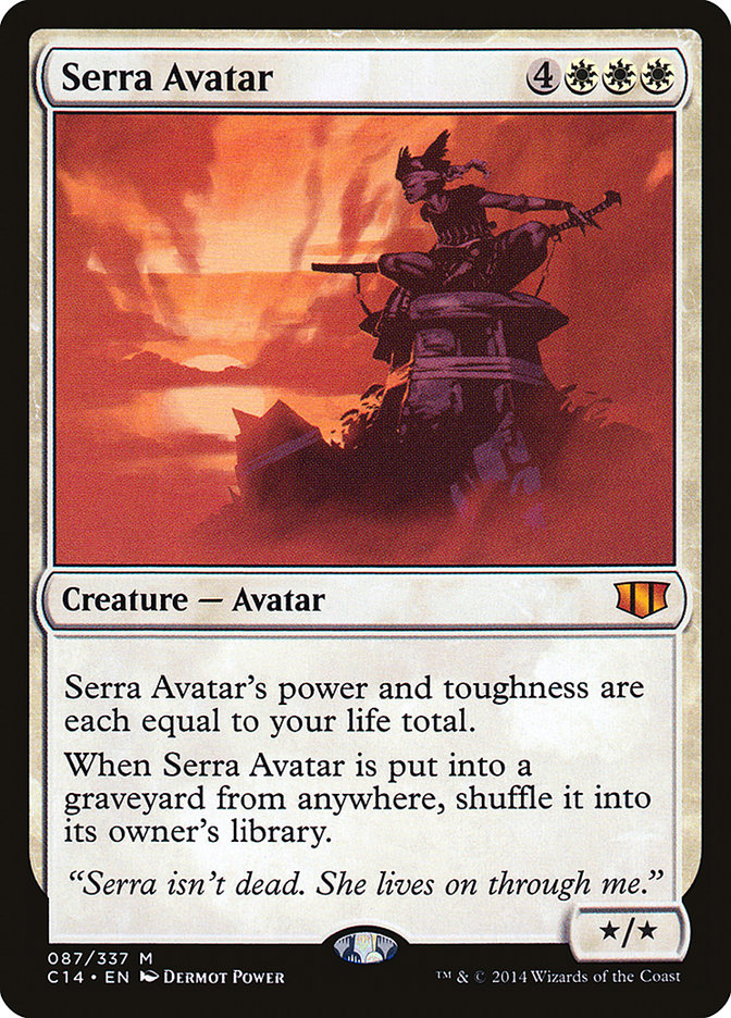 {R} Serra Avatar [Commander 2014][C14 087]