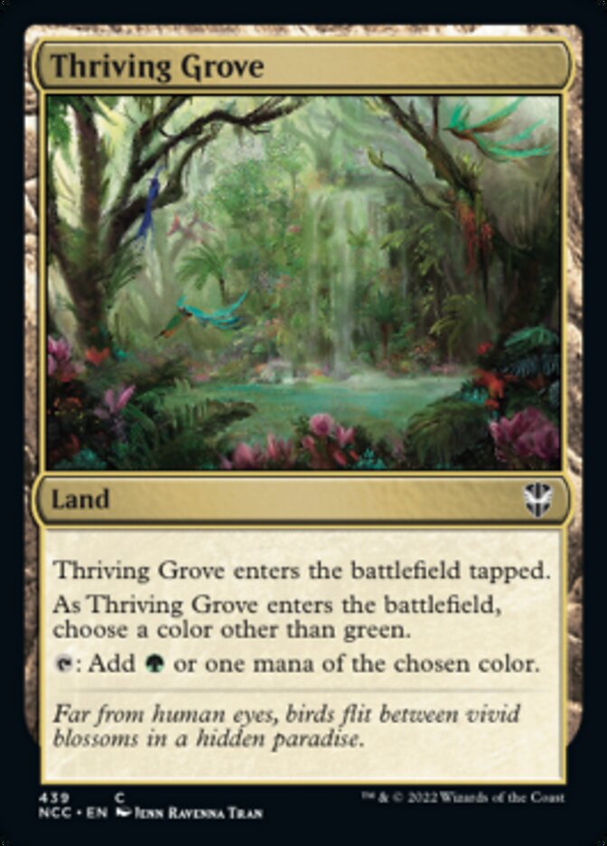 {C} Thriving Grove [Streets of New Capenna Commander][NCC 439]