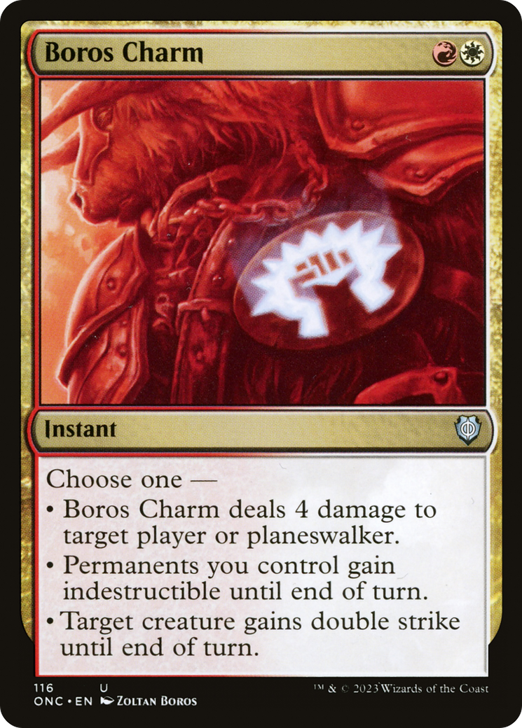 {C} Boros Charm [Phyrexia: All Will Be One Commander][ONC 116]