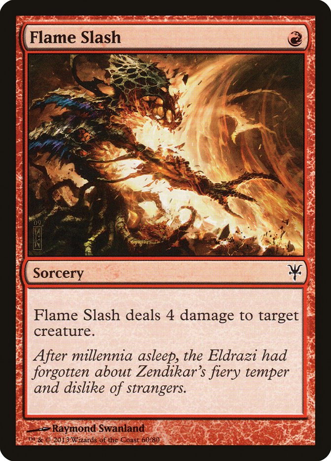 {C} Flame Slash [Duel Decks: Sorin vs. Tibalt][DDK 060]