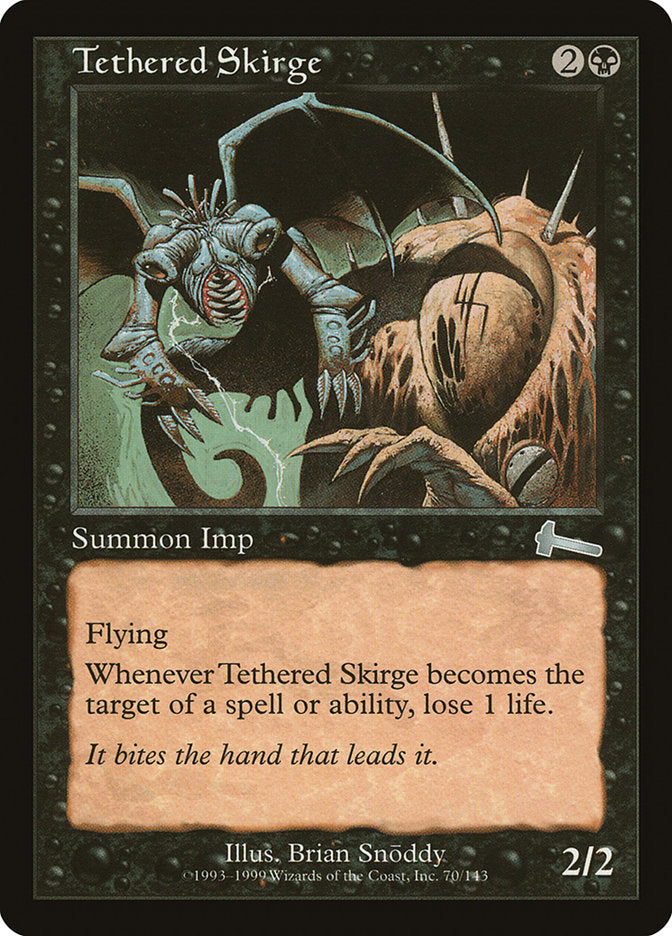 {C} Tethered Skirge [Urza's Legacy][ULG 070]