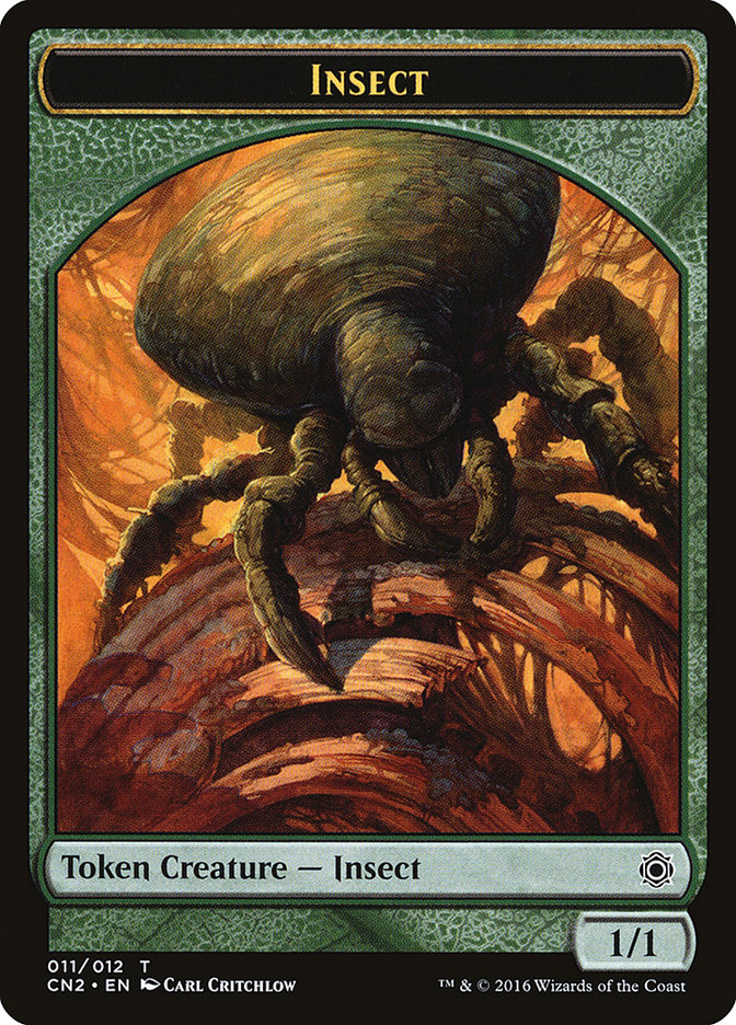 {T} Insect Token [Conspiracy: Take the Crown Tokens][TCN2 011]