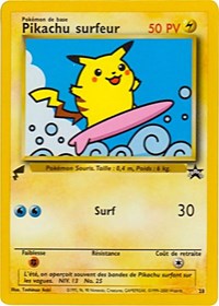 [PKM-R] Pikachu (28) (Surfing) [Pikachu World Collection Promos]