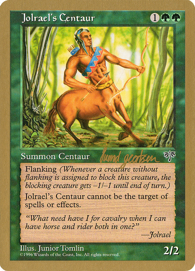 {C} Jolrael's Centaur (Svend Geertsen) [World Championship Decks 1997][GB WC97 SG222]