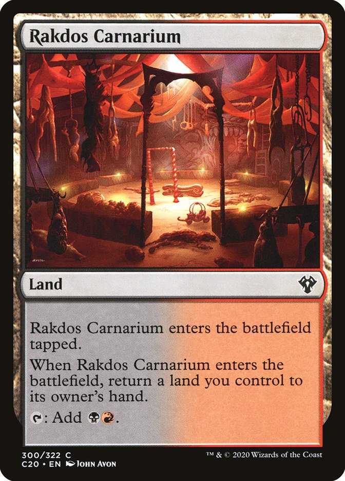 {C} Rakdos Carnarium [Commander 2020][C20 300]