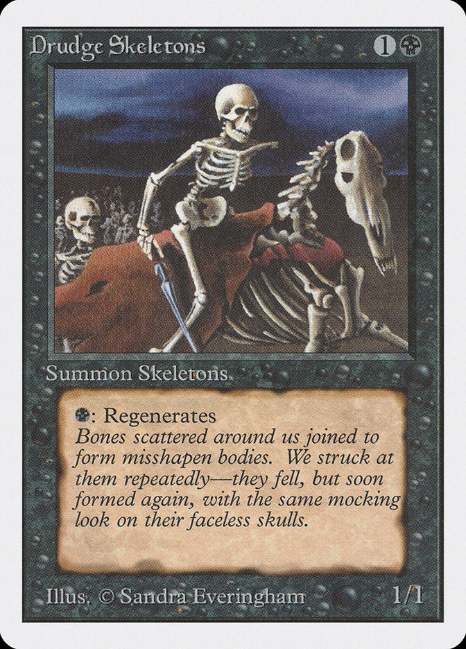 {C} Drudge Skeletons [Unlimited Edition][2ED 107]