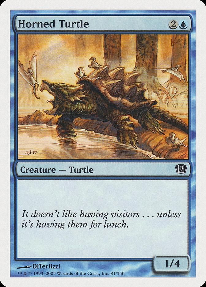 {C} Horned Turtle [Ninth Edition][9ED 081]