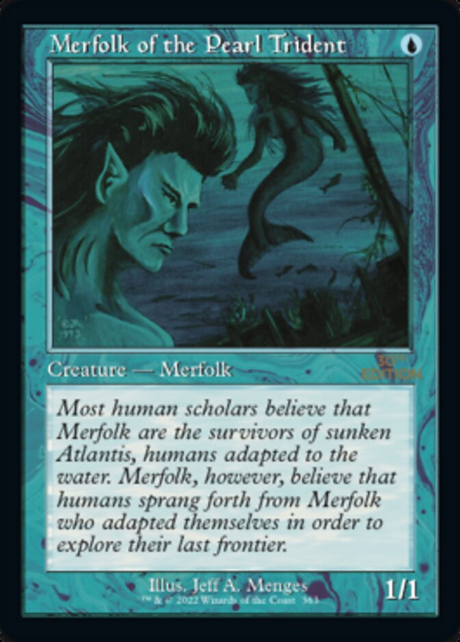{C} Merfolk of the Pearl Trident (Retro) [30th Anniversary Edition][30A 363]