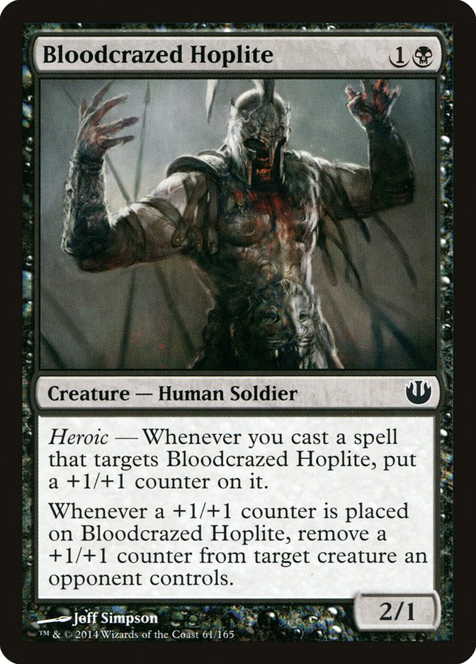 {C} Bloodcrazed Hoplite [Journey into Nyx][JOU 061]