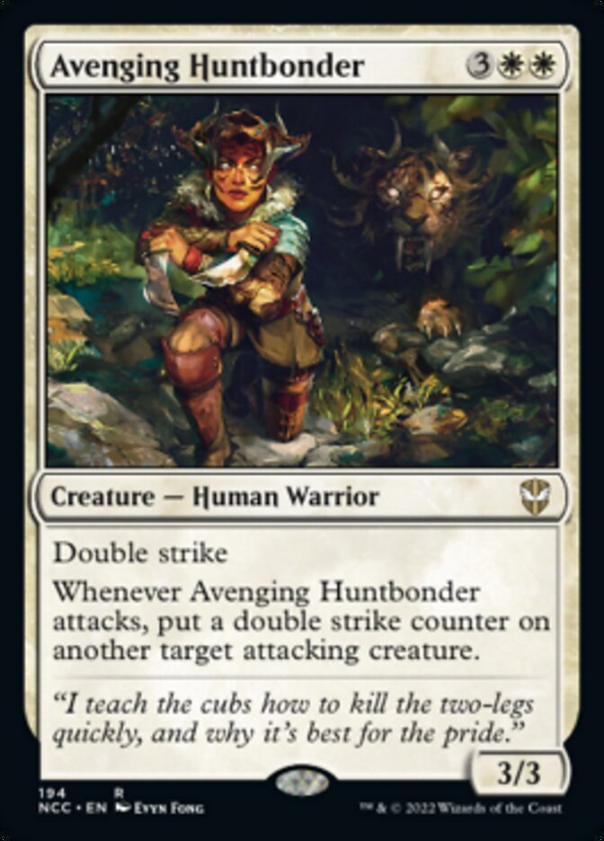 {R} Avenging Huntbonder [Streets of New Capenna Commander][NCC 194]