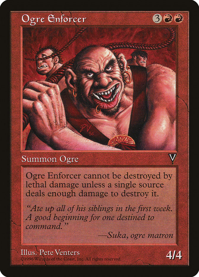 {R} Ogre Enforcer [Visions][VIS 089]