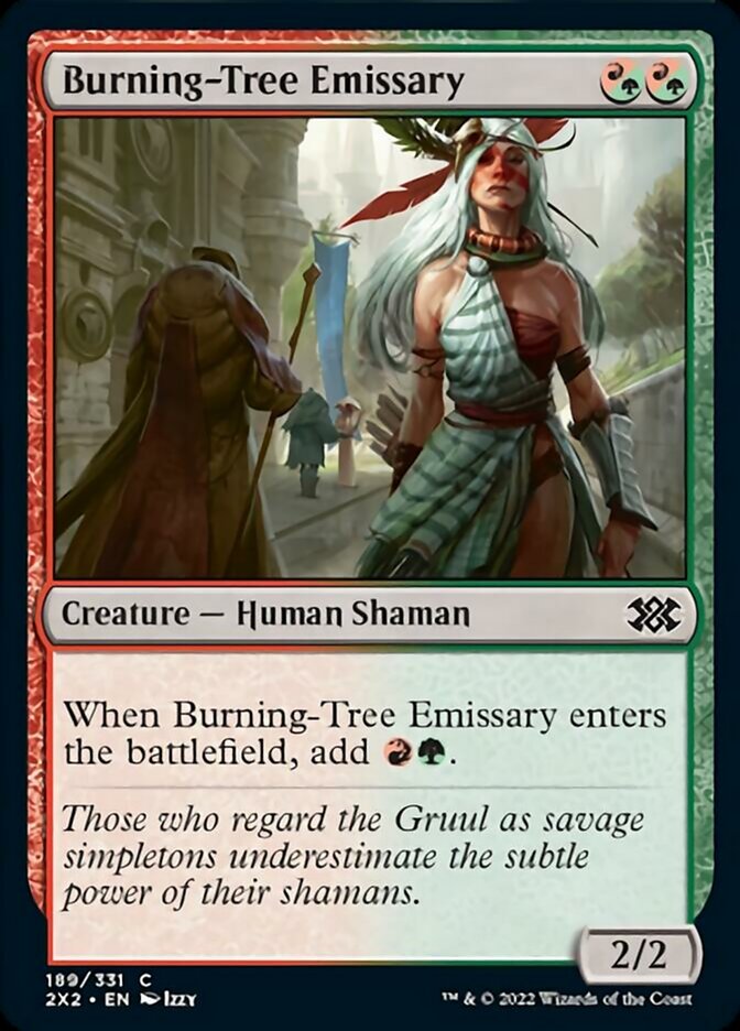 {C} Burning-Tree Emissary [Double Masters 2022][2X2 189]