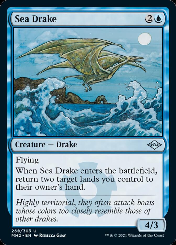 {C} Sea Drake (Foil Etched) [Modern Horizons 2][ET MH2 268]