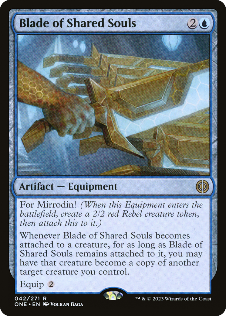 {@R} Blade of Shared Souls [Phyrexia: All Will Be One][ONE 042]