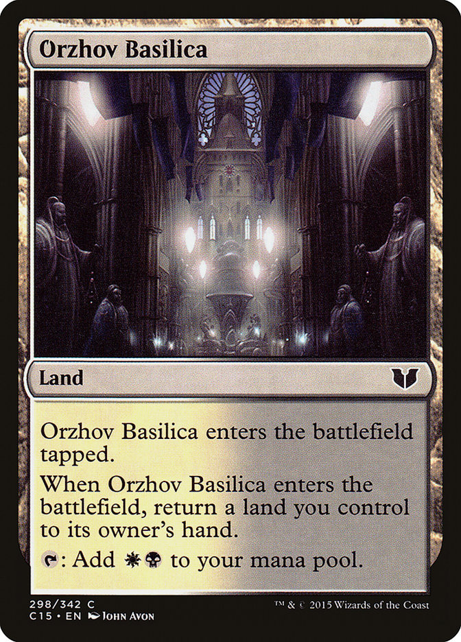 {C} Orzhov Basilica [Commander 2015][C15 298]