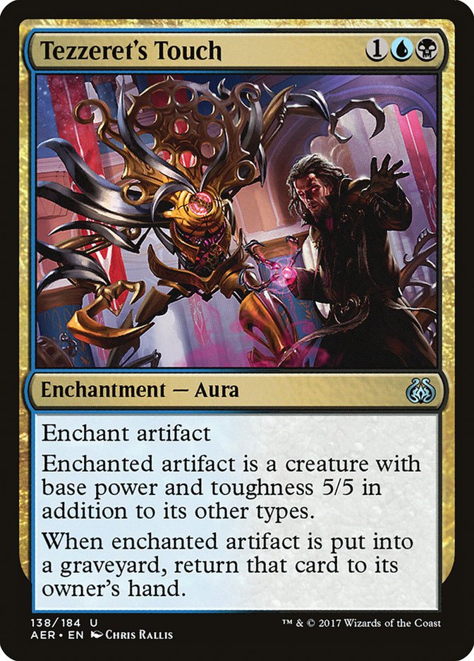 {C} Tezzeret's Touch [Aether Revolt][AER 138]