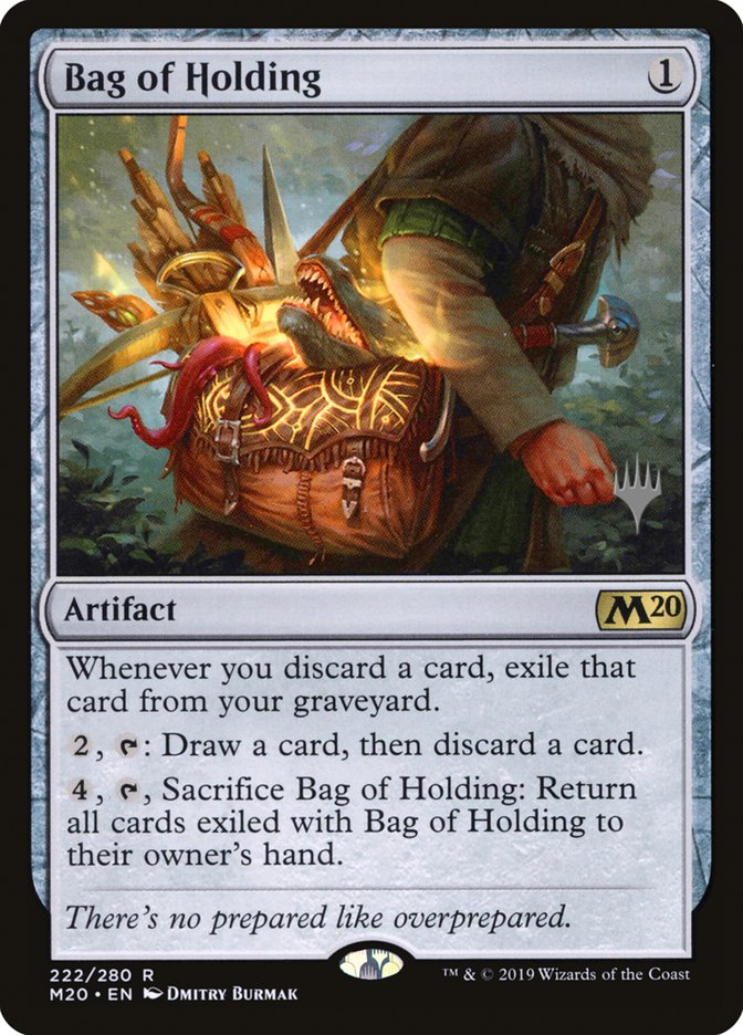 {R} Bag of Holding (Promo Pack) [Core Set 2020 Promos][PP M20 222]