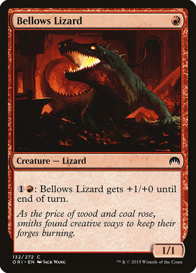 {C} Bellows Lizard [Magic Origins][ORI 132]
