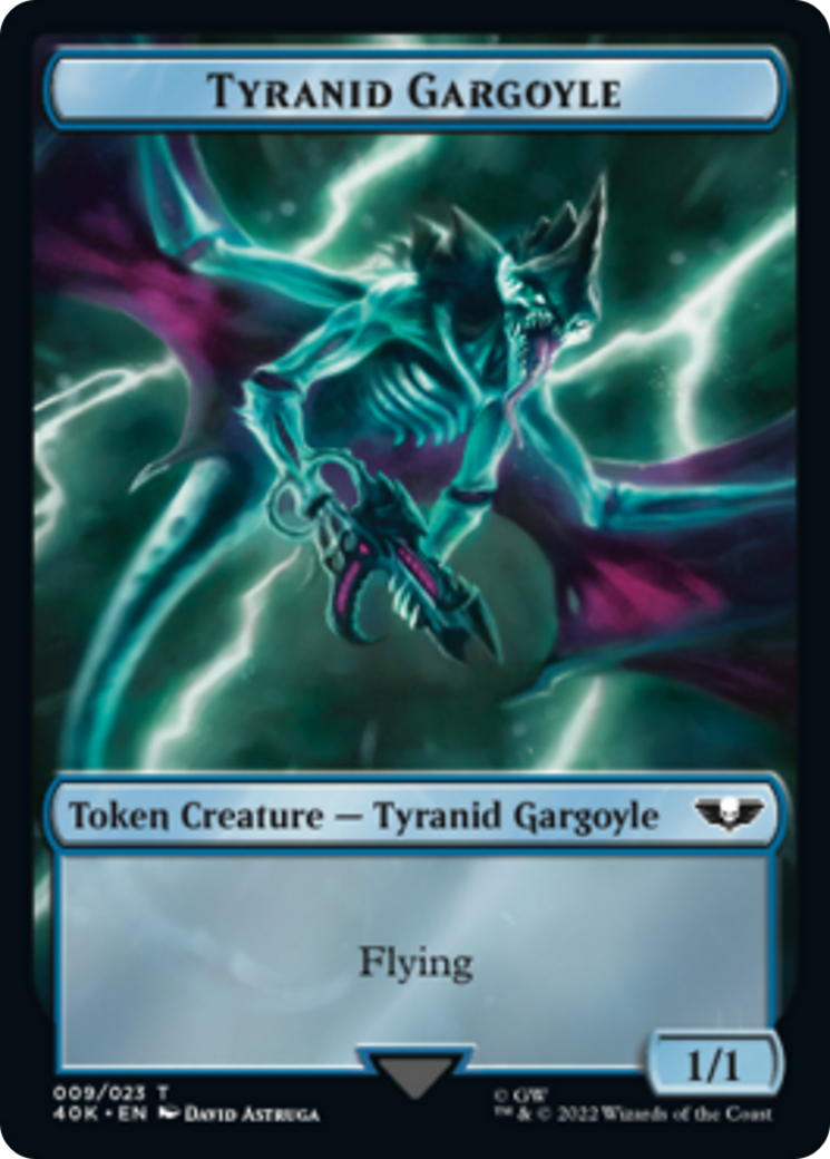 {T} Tyranid (17) // Tyranid Gargoyle [Universes Beyond: Warhammer 40,000 Tokens][T40K 009]