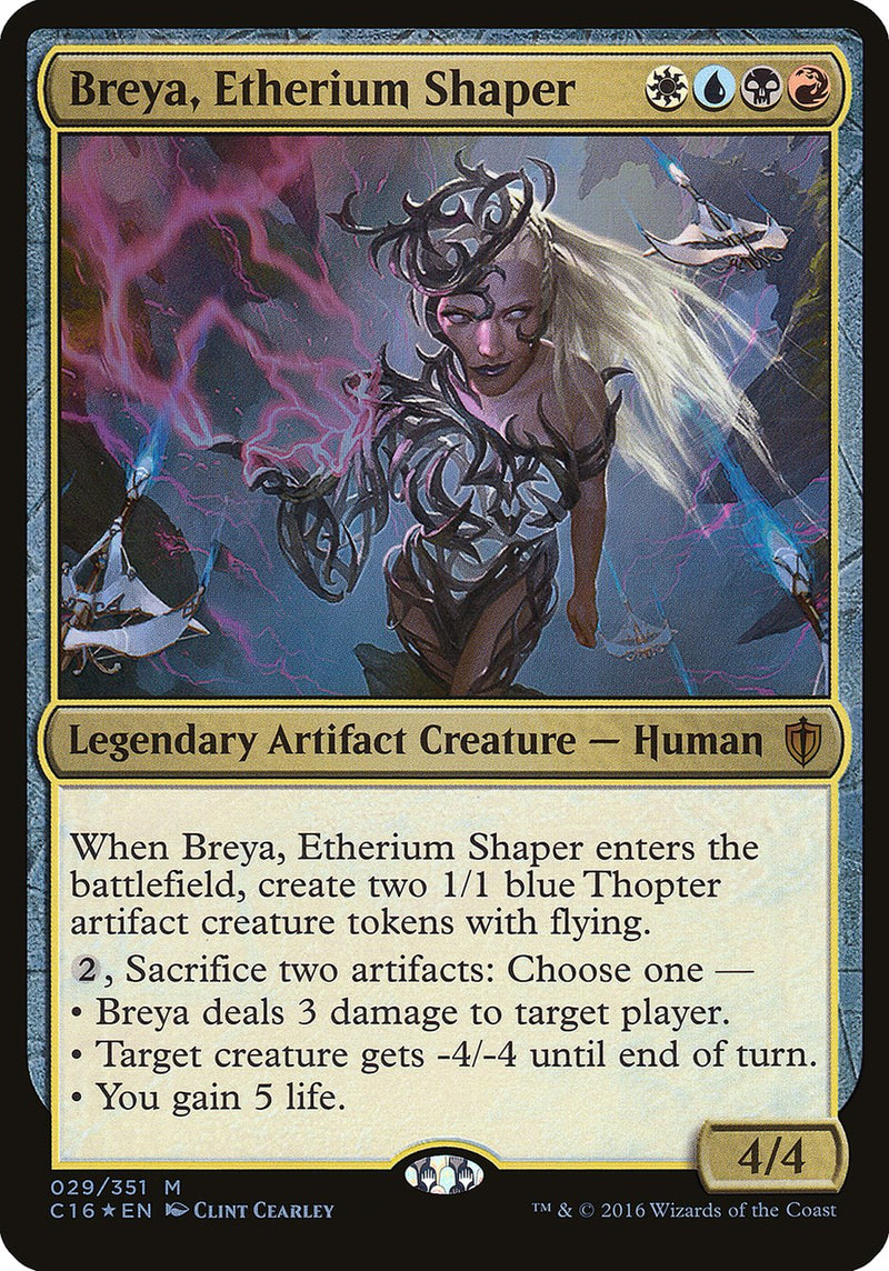 {O} Breya, Etherium Shaper (Oversized) [Commander 2016 Oversized][OVR C16 029]