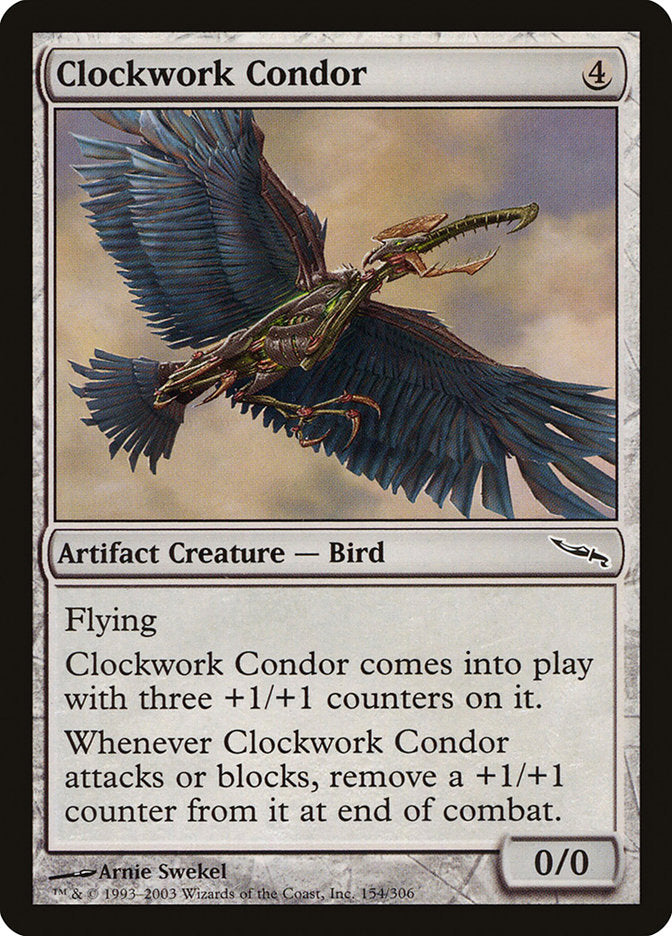 {C} Clockwork Condor [Mirrodin][MRD 154]