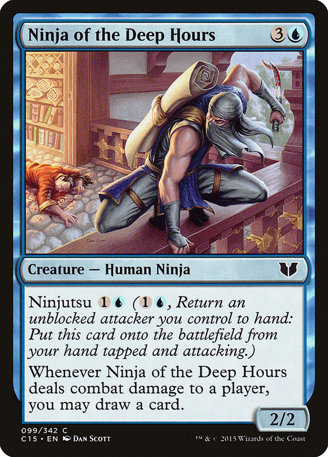 {C} Ninja of the Deep Hours [Commander 2015][C15 099]