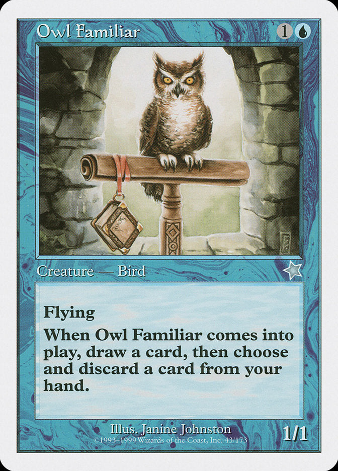 {C} Owl Familiar [Starter 1999][S99 043]