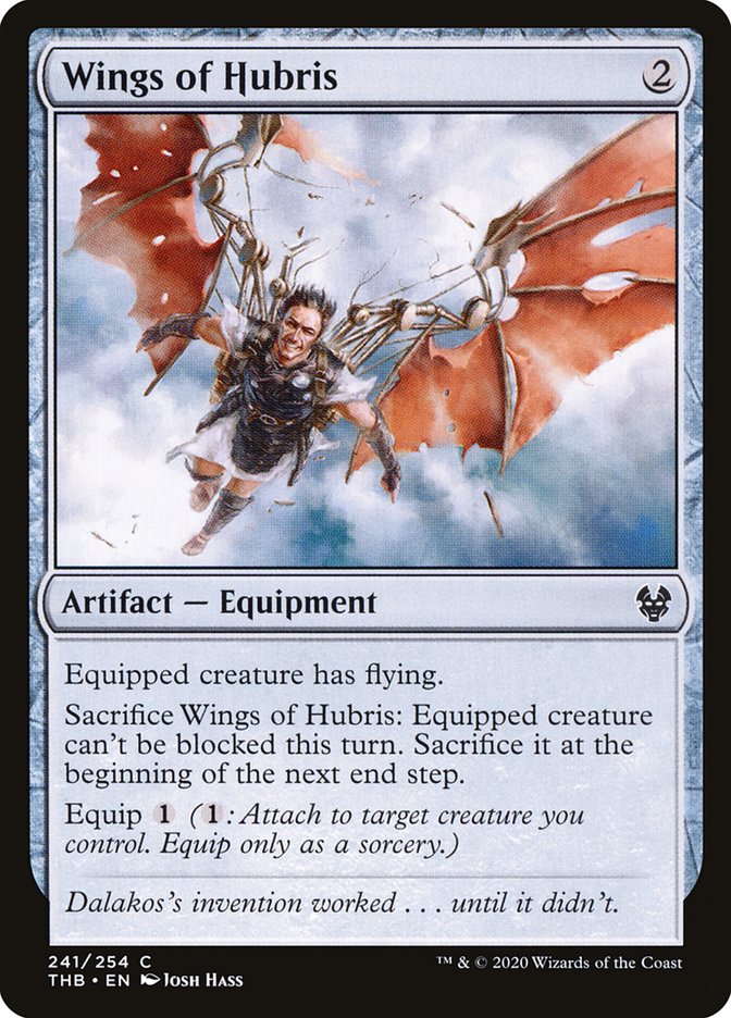 {C} Wings of Hubris [Theros Beyond Death][THB 241]