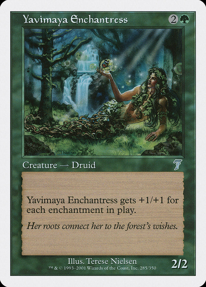 {C} Yavimaya Enchantress [Seventh Edition][7ED 285]