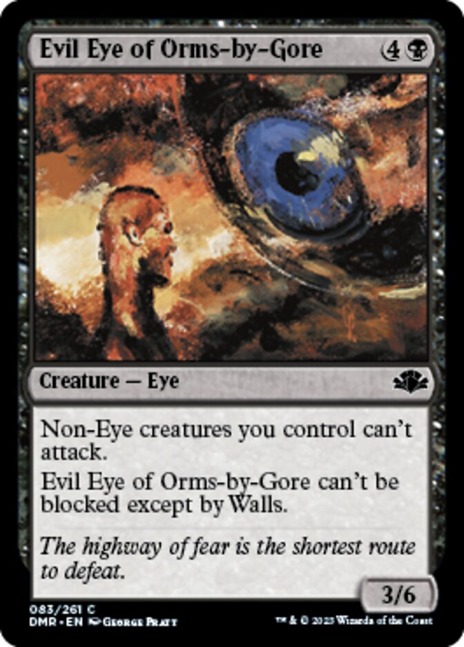 {C} Evil Eye of Orms-by-Gore [Dominaria Remastered][DMR 083]