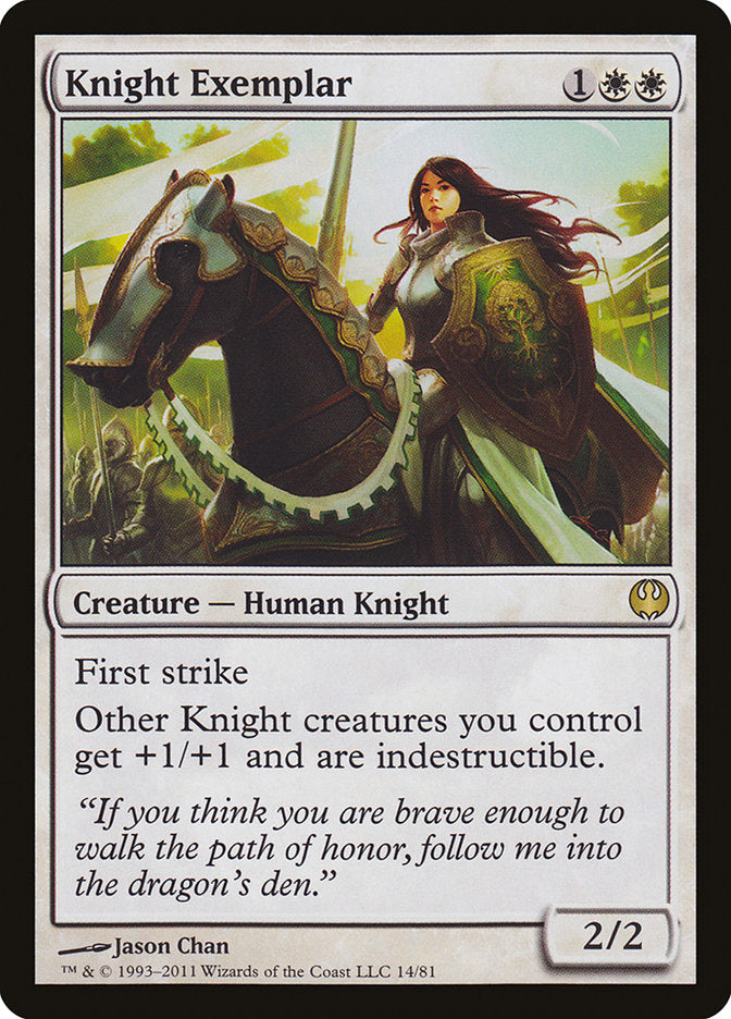 {R} Knight Exemplar [Duel Decks: Knights vs. Dragons][DDG 014]