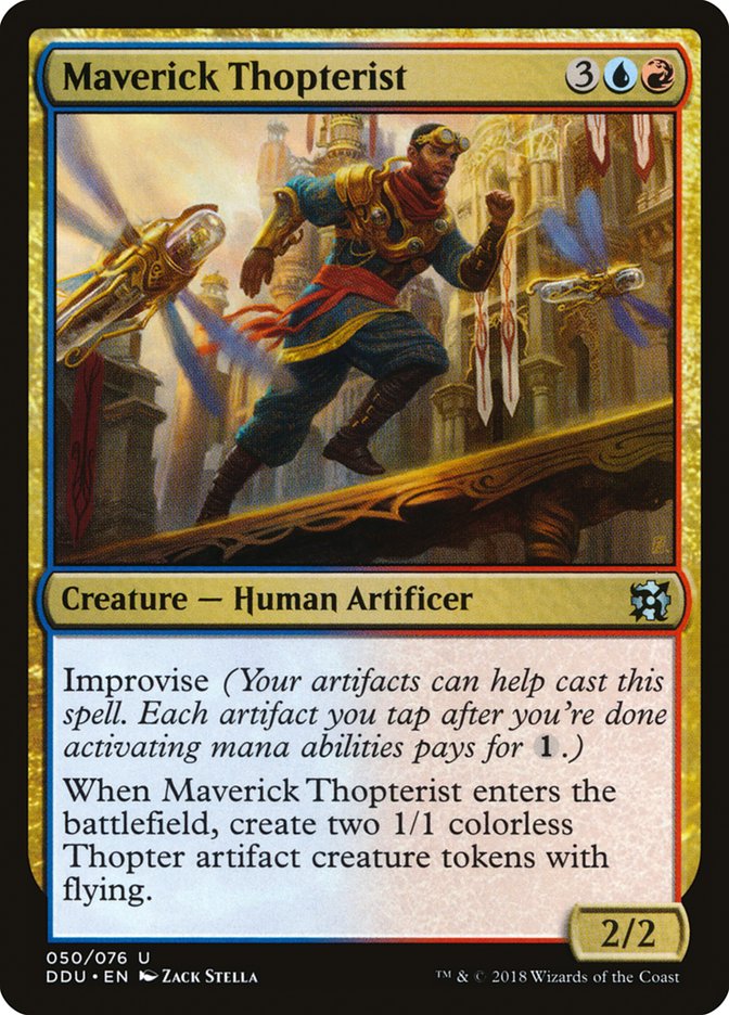 {C} Maverick Thopterist [Duel Decks: Elves vs. Inventors][DDU 050]