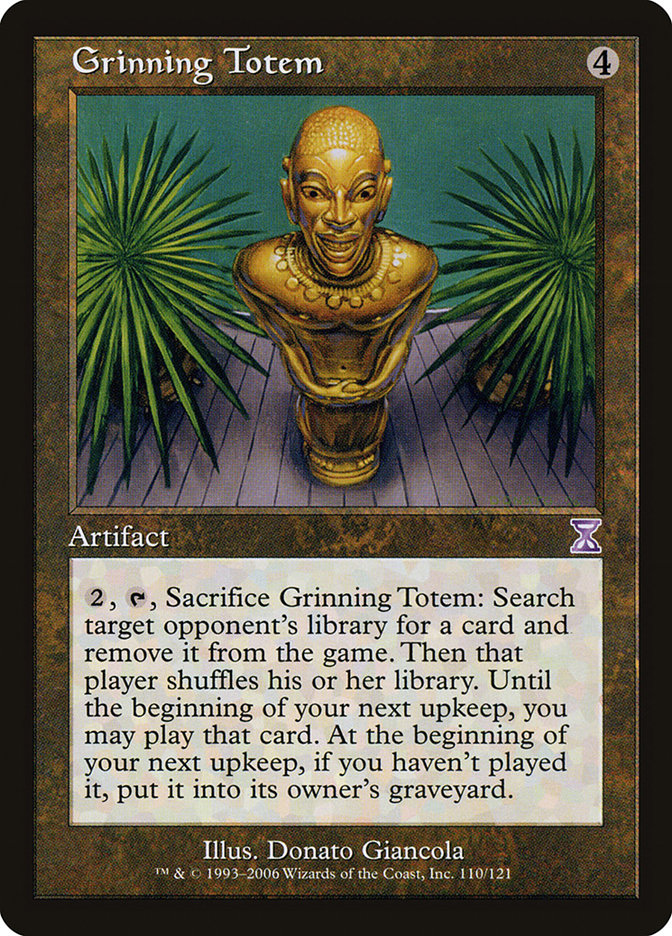 {R} Grinning Totem [Time Spiral Timeshifted][TSB 110]
