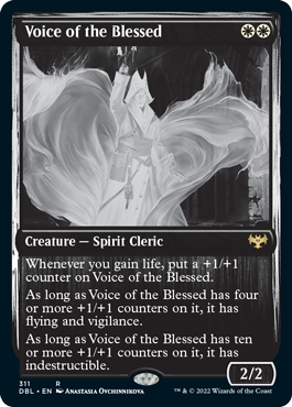 {@R} Voice of the Blessed [Innistrad: Double Feature][DBL 311]