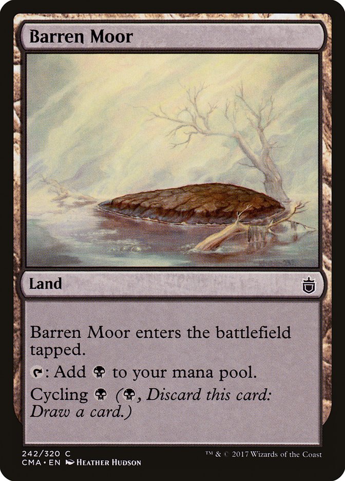 {C} Barren Moor [Commander Anthology][CMA 242]