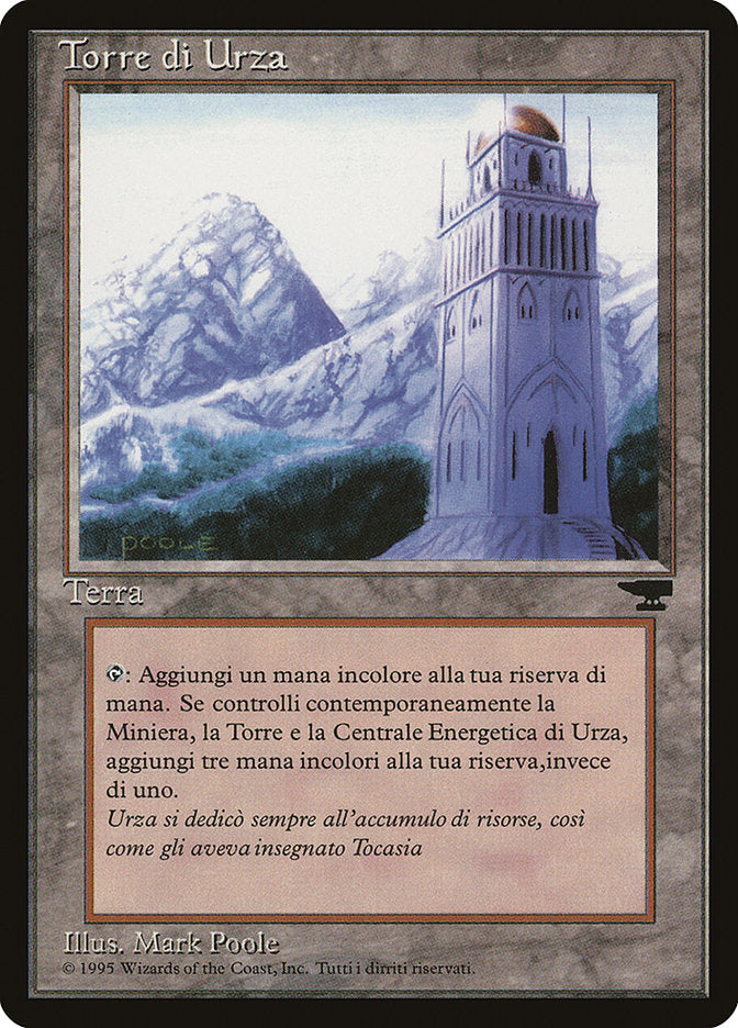 {C} Urza's Tower (Plains) (Italian) - "Torre di Urza" [Rinascimento][RIN 184]