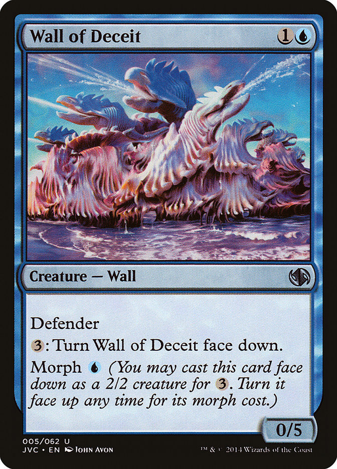 {C} Wall of Deceit [Duel Decks Anthology][JVC 005]