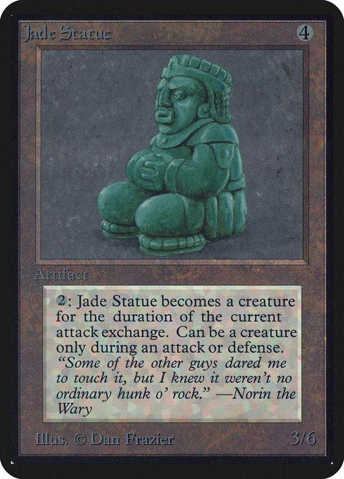 {C} Jade Statue [Alpha Edition][LEA 253]