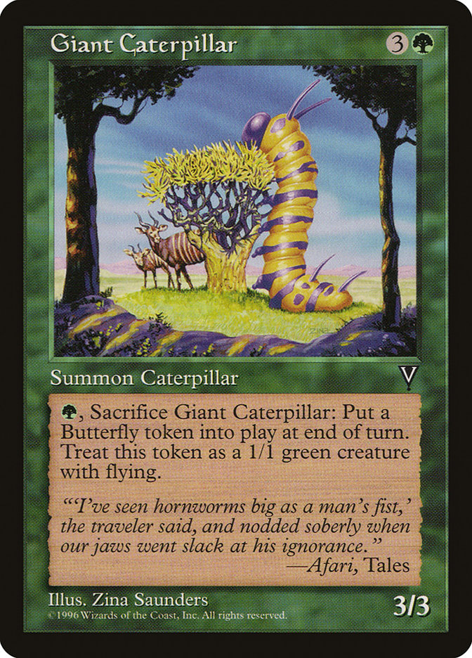 {C} Giant Caterpillar [Visions][VIS 108]