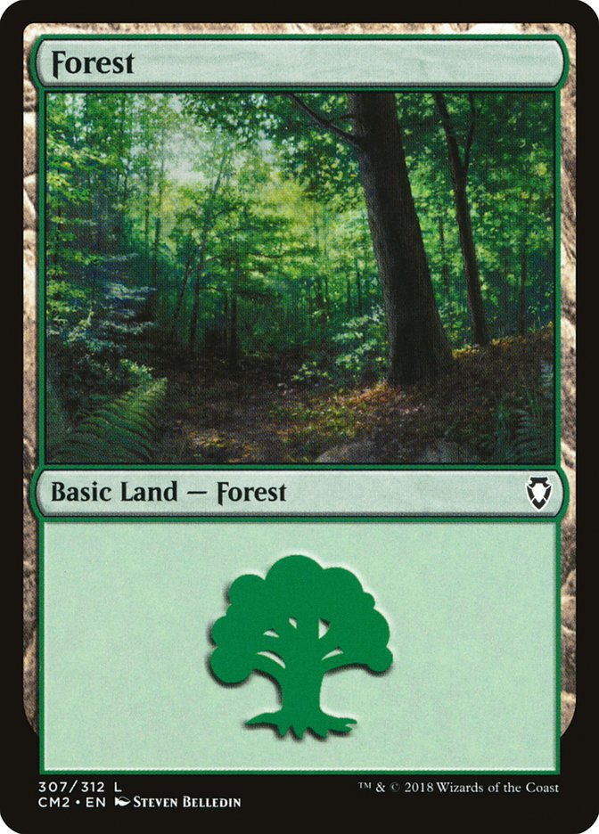 {B}[CM2 307] Forest (307) [Commander Anthology Volume II]