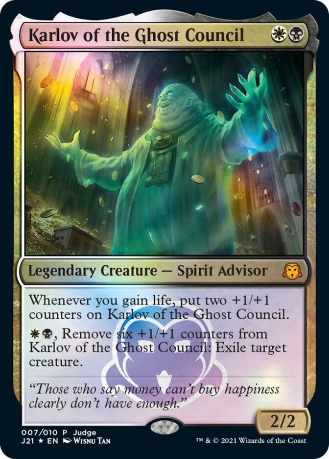 {R} Karlov of the Ghost Council [Judge Gift Cards 2021][PA J21 007]