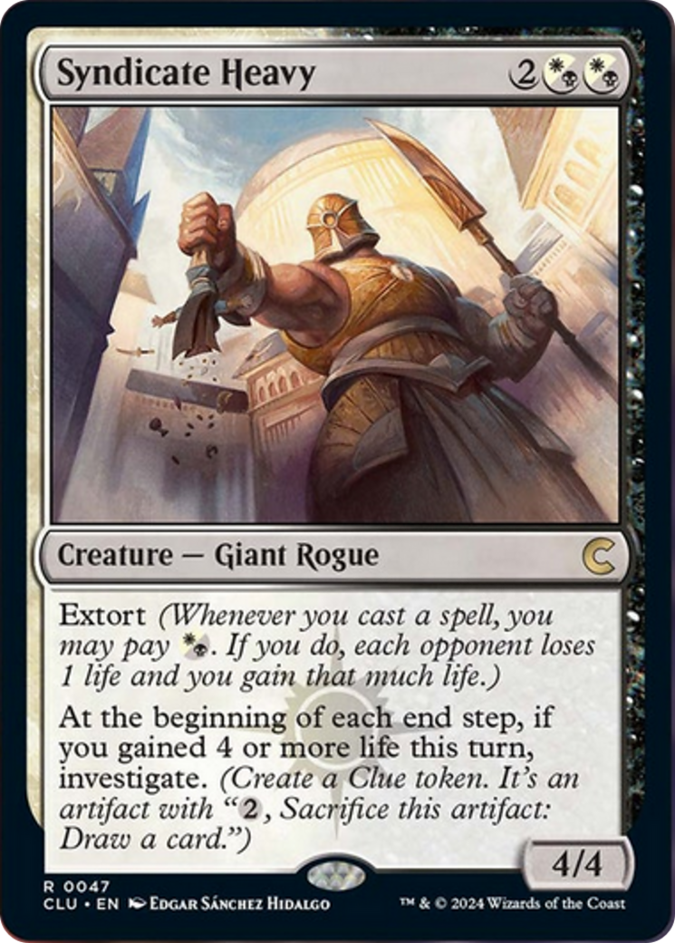 Syndicate Heavy [Ravnica: Clue Edition]