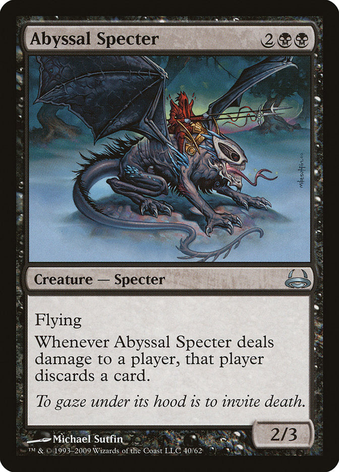 {C} Abyssal Specter [Duel Decks: Divine vs. Demonic][DDC 040]