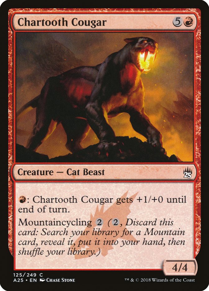 {C} Chartooth Cougar [Masters 25][A25 125]